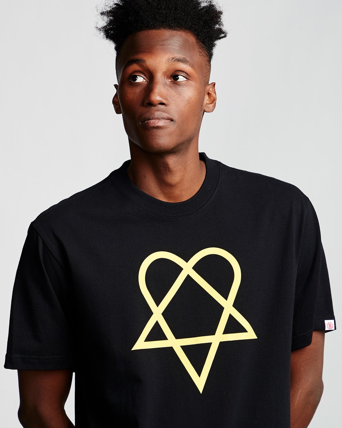 1 Margera - T-Shirt Black Q1SSG8ELF9 Element