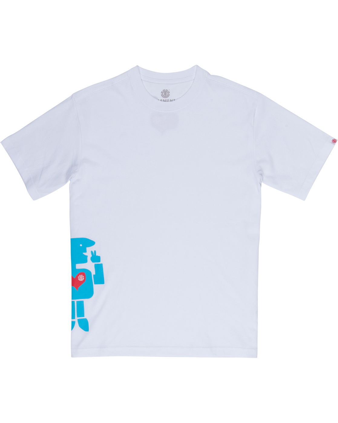 5 Barley - T-Shirt White Q1SSH1ELF9 Element