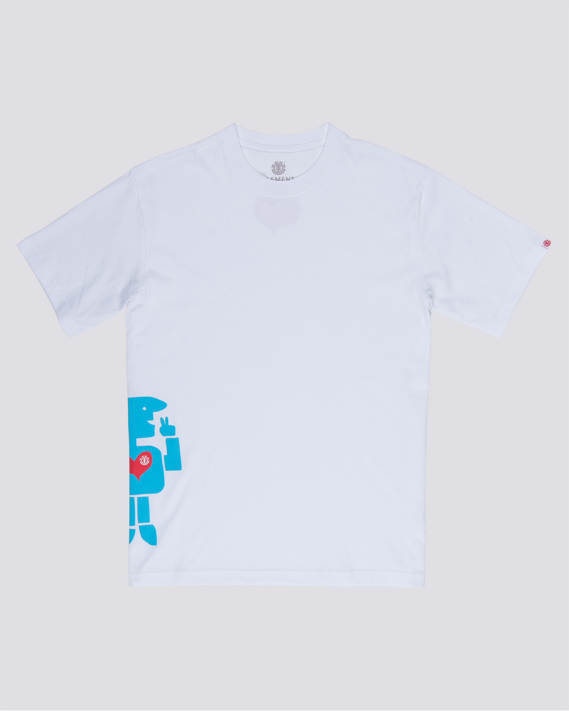 3 Barley - T-Shirt White Q1SSH1ELF9 Element