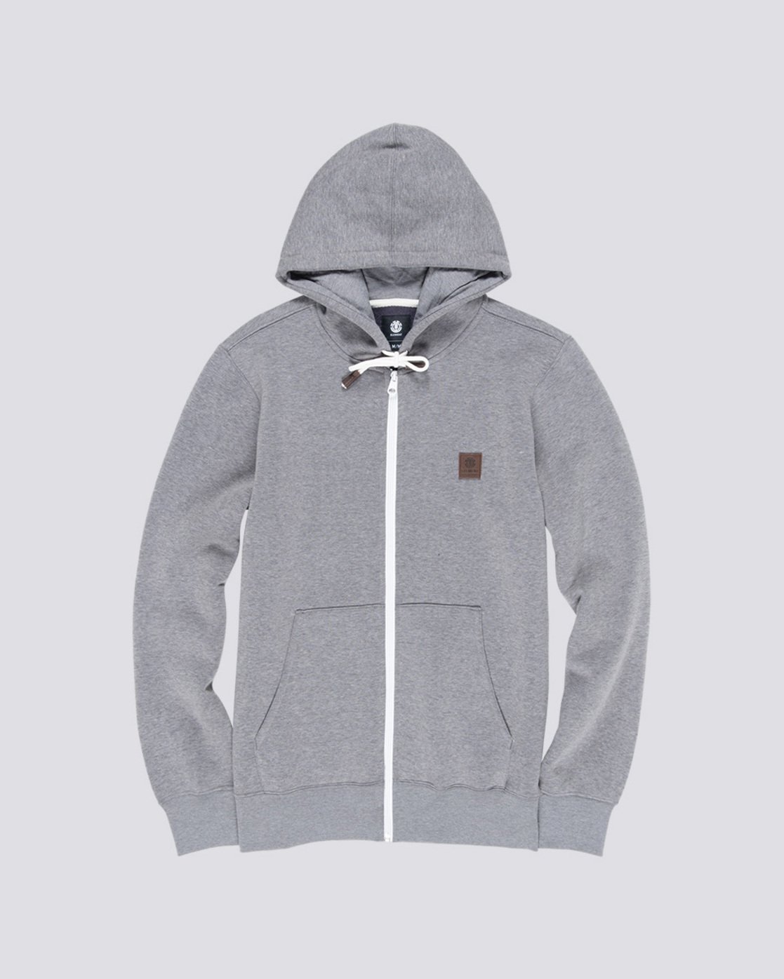 0 Heavy - Zip-Up Hoodie Gray Q1ZHA1ELF9 Element