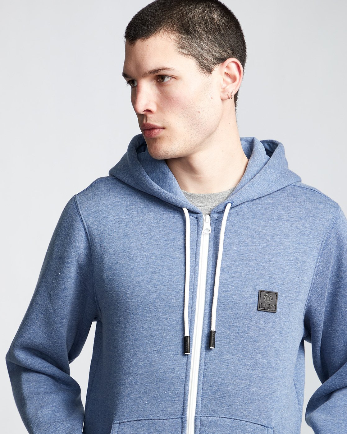 1 Heavy - Zip-Up Hoodie Blue Q1ZHA1ELF9 Element