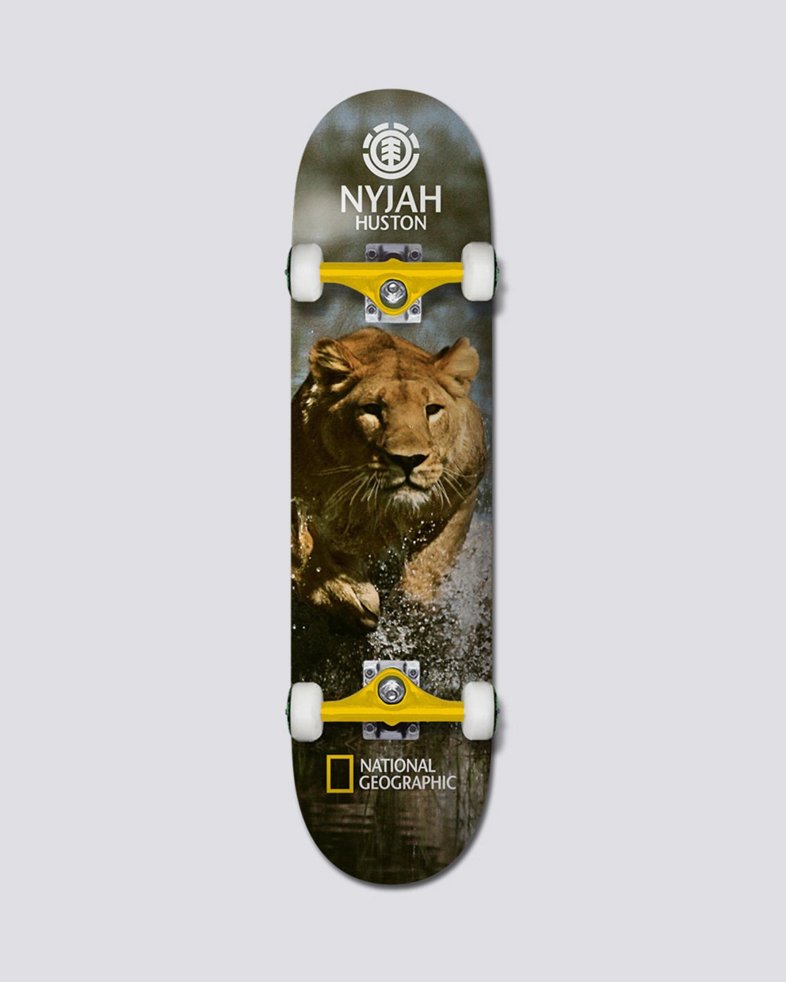 0 Nat Geo Nyjah Lion 7|75" - Skateboard  Q4CPA3ELF9 Element