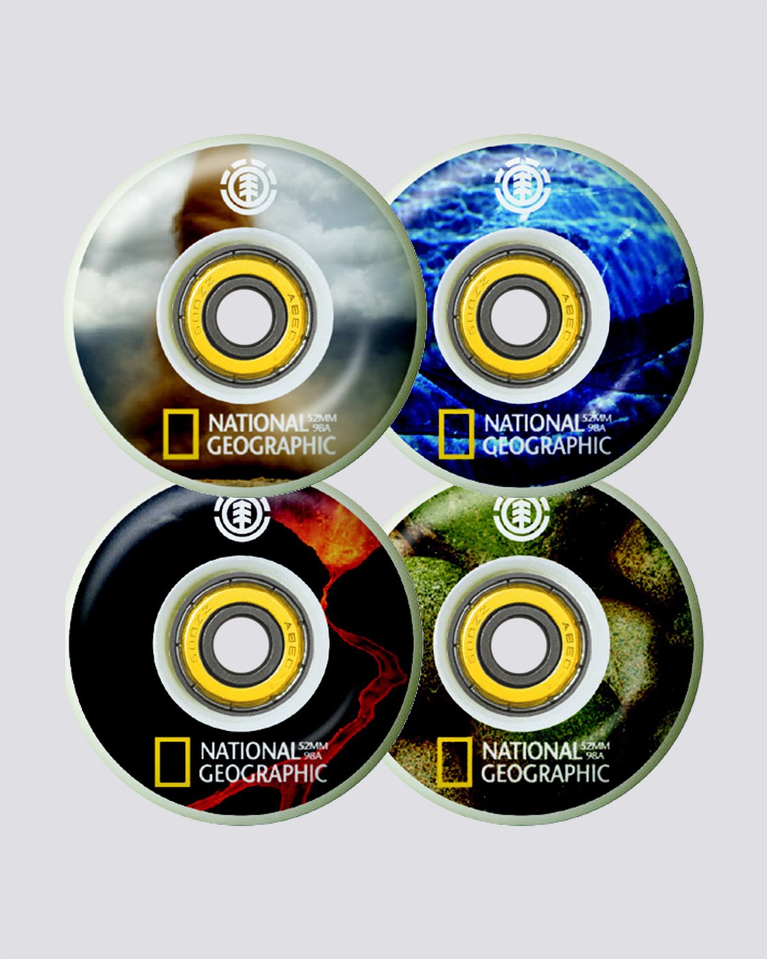 0 Nat Geo WWFE - 52 mm Wheels  Q4WHA3ELF9 Element