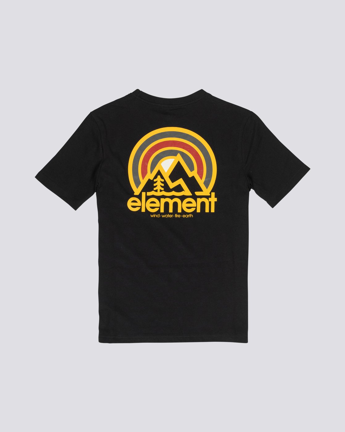 1 Sonata - Short Sleeve T-Shirt for Boys Black S2SSB3ELP0 Element