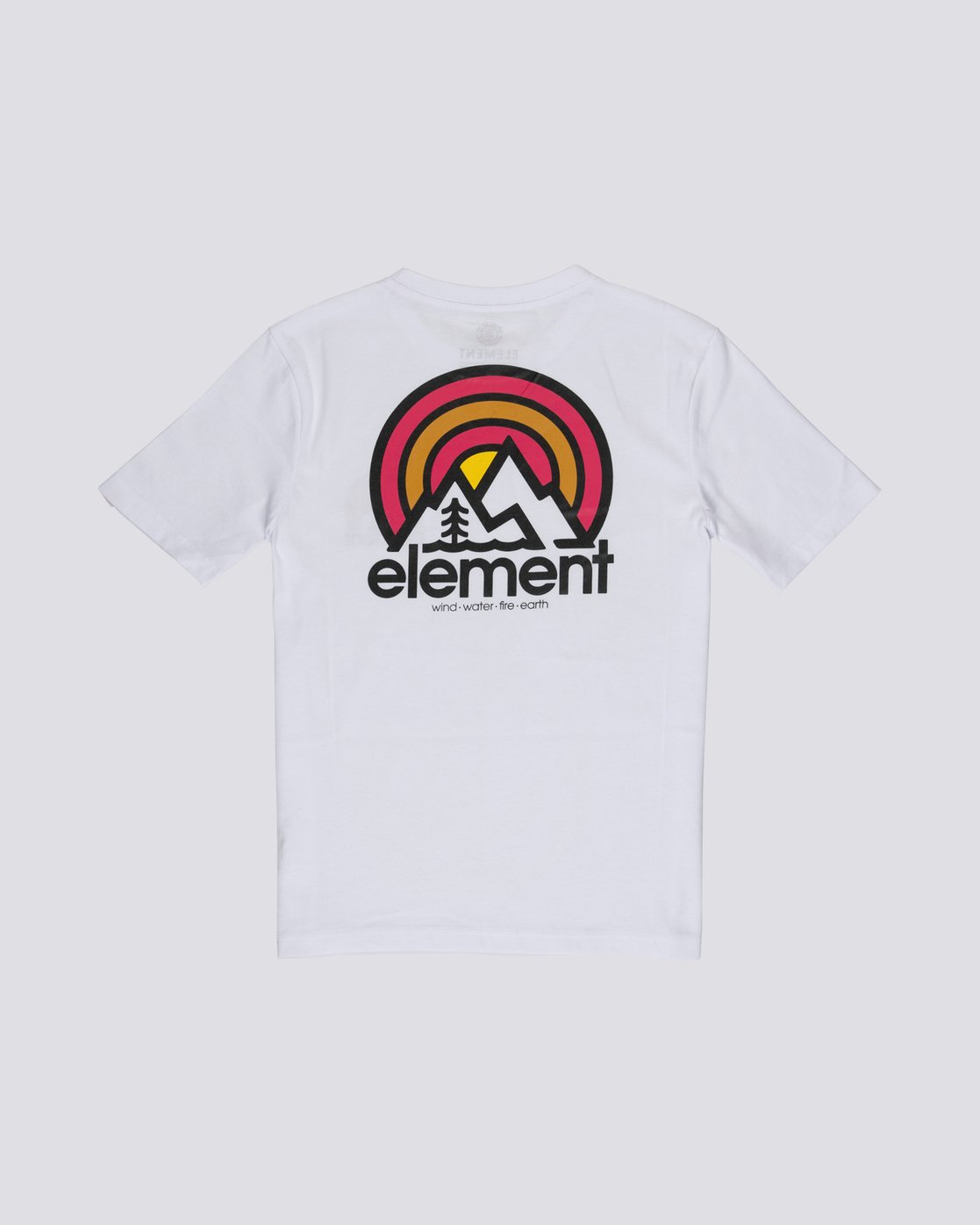 1 Sonata - Short Sleeve T-Shirt for Boys White S2SSB3ELP0 Element