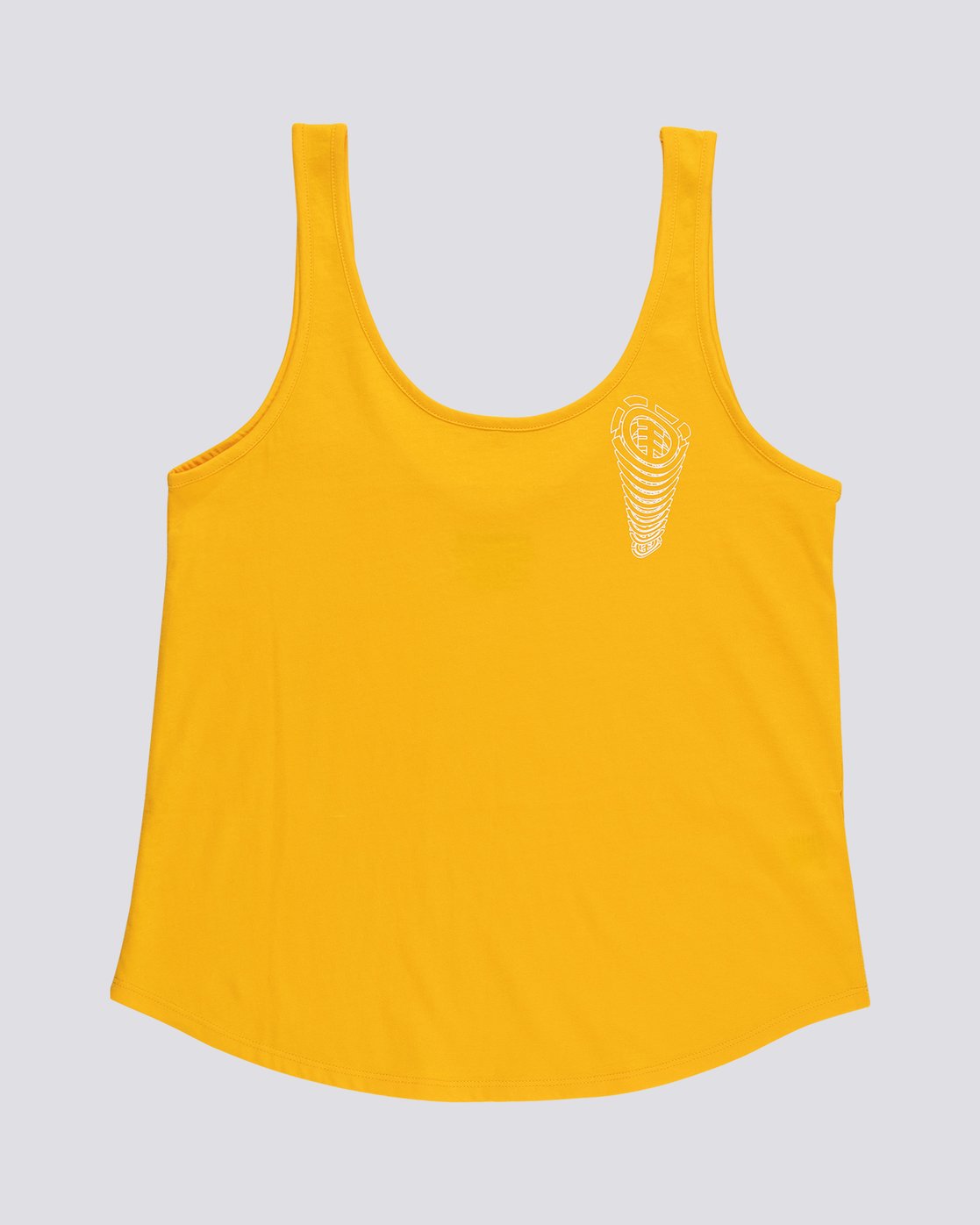 womens yellow vest top