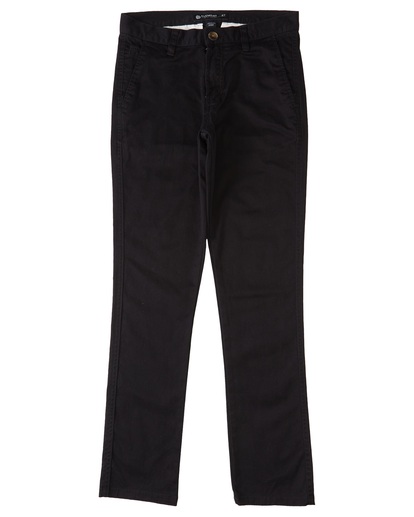 0 Boys' Howland Classic Chino Pants Blue ALBNP00104 Element