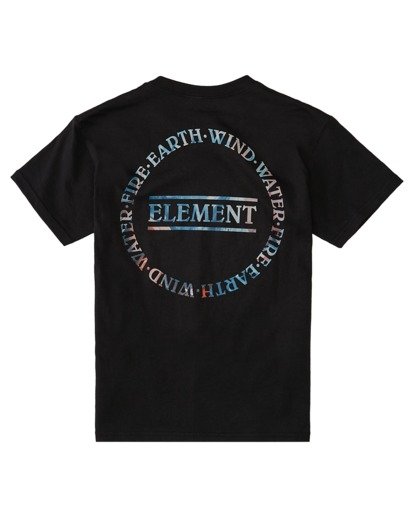 1 Boys' Questa Short Sleeve T-Shirt Blue ALBZT00153 Element