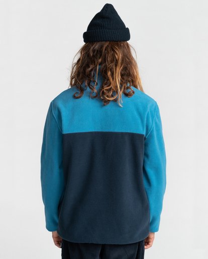 6 Abenaki Quarter-Zip Fleece Blue ALYFT00141 Element