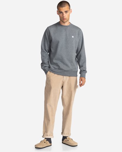 4 Cornell Classic Crewneck Sweatshirt Grey ALYFT00160 Element