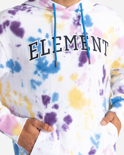 3 Crossfield Tie-Dye Hoodie Blue ALYFT00163 Element