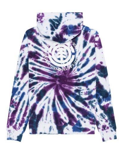 1 Seal BP Tie-Dye Hoodie Purple ALYFT00165 Element