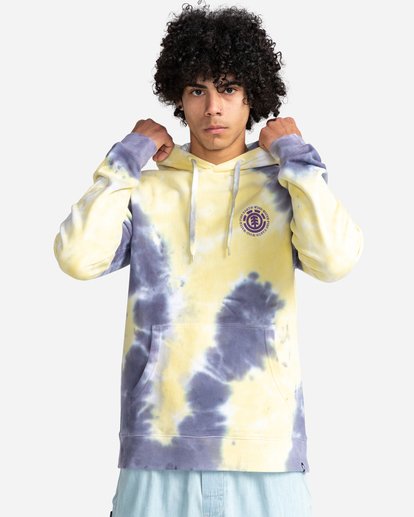 2 Seal BP Tie-Dye Hoodie Black ALYFT00165 Element