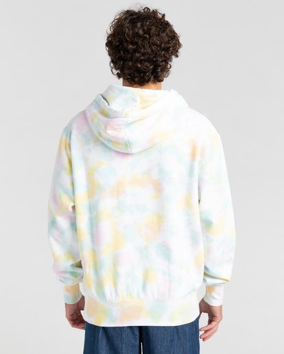 2 Blazin’ Chest Tie-Dye Pullover Hoodie Yellow ALYSF00114 Element