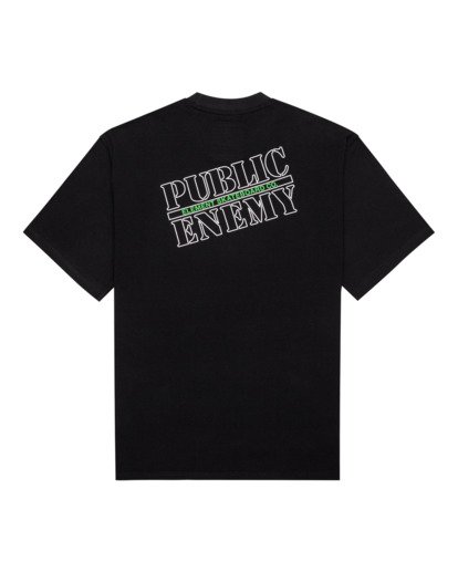 3 Public Enemy x ELEMENT Logo Short Sleeve T-Shirt Blue ALYSF00157 Element