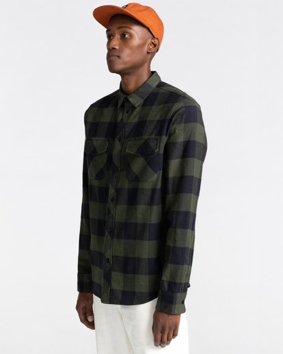 2 Tacoma Flannel Shirt Green ALYWT00121 Element