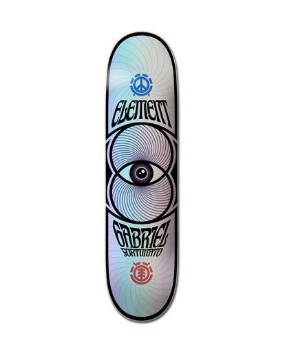 0 Moondust Gabriel Skateboard Deck Multicolor ALYXD00293 Element