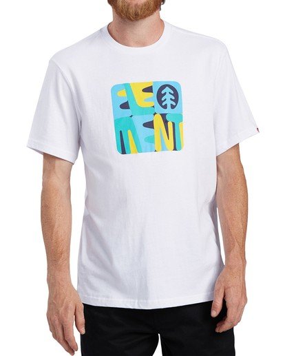 0 Rounder T-Shirt White ALYZT00127 Element