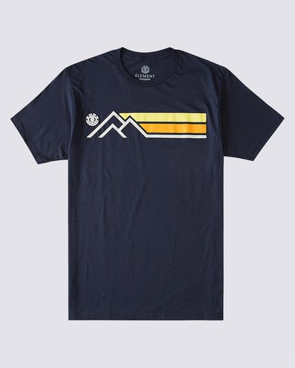 0 Frontier T-Shirt Blue ALYZT00217 Element