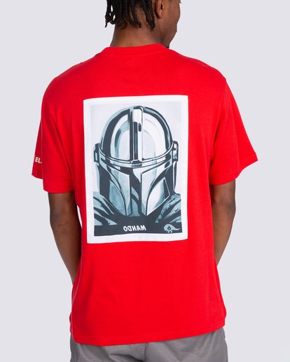 1 Star Wars™ x Element Mando T-Shirt Red ALYZT00258 Element