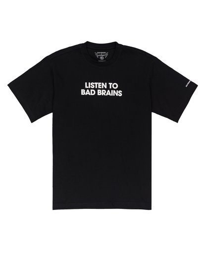 0 Listen to Bad Brains T-Shirt Blue ALYZT00334 Element