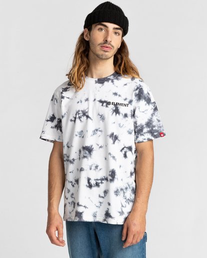 1 Seal BP Tie-Dye Short Sleeve T-Shirt Grey ALYZT00388 Element