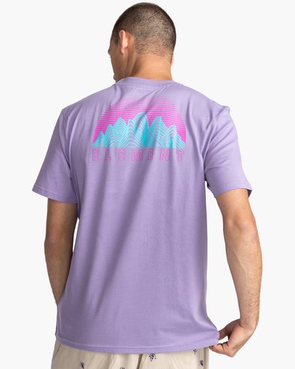 5 Hollis Short Sleeve T-Shirt Purple ALYZT00421 Element