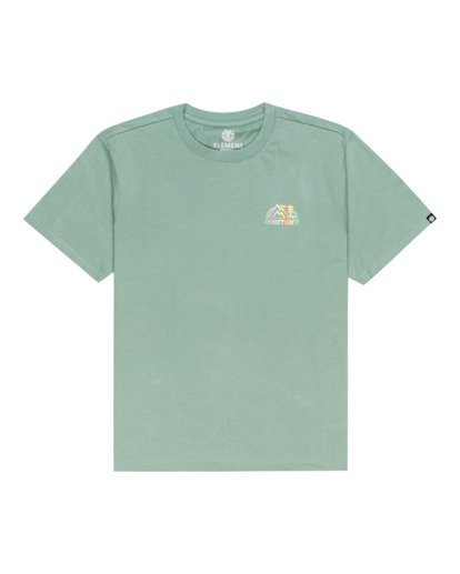 0 Burkett Short Sleeve T-Shirt Green ALYZT00422 Element