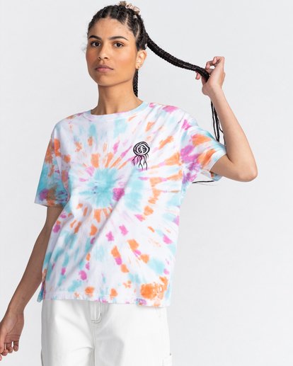 2 Bloom Short Sleeve T-Shirt Pink ALYZT00423 Element