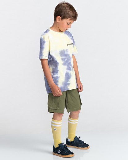 3 Blazin' Chest Short Sleeve Tie-Dye T-Shirt  ALYZT00461 Element