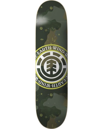 2 Camo Future Nature Skateboard Deck  BDLG3CFN Element