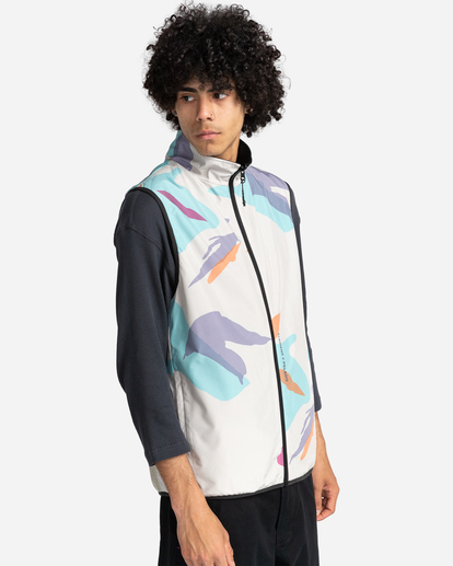 5 Pelago Vest - Unisex Reversible Jacket Grey C1JKC9ELP2 Element