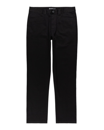 0 Sawyer - Chino pour Homme Noir C1PTC3ELP2 Element