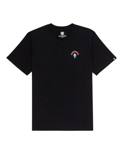 0 Iota - Camiseta de manga corta para Hombre Negro C1SSL9ELP2 Element