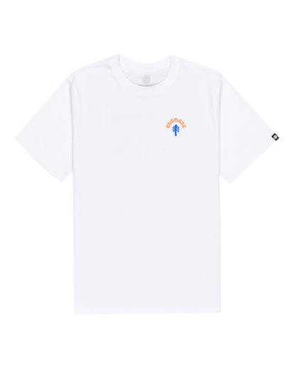 0 Iota - Camiseta de manga corta para Hombre Blanco C1SSL9ELP2 Element