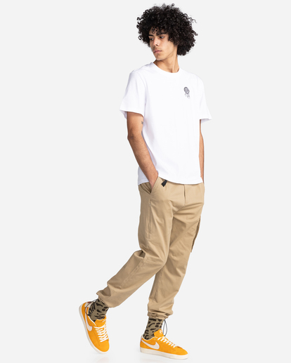 8 Bloom - T-shirt manches courtes pour Homme Blanc C1SSM4ELP2 Element