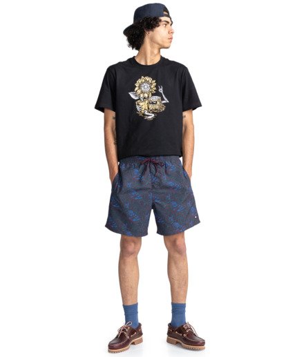 3 Hail - T-shirt manches courtes pour Homme Noir C1SSM6ELP2 Element