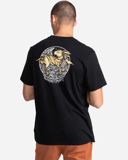 6 Watching - T-Shirt für Männer Schwarz C1SSM9ELP2 Element