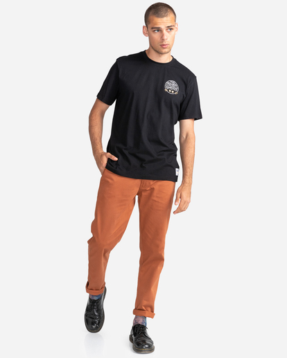 5 Watching - T-Shirt für Männer Schwarz C1SSM9ELP2 Element