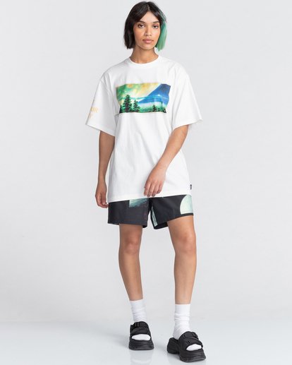 4 STAR WARS™ x Element Nature - Short Sleeve T-Shirt for Men White C1SSP6ELP2 Element