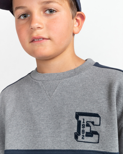 2 Rico - Sweatshirt for Boys 8-16 Gray C2CRB1ELP2 Element