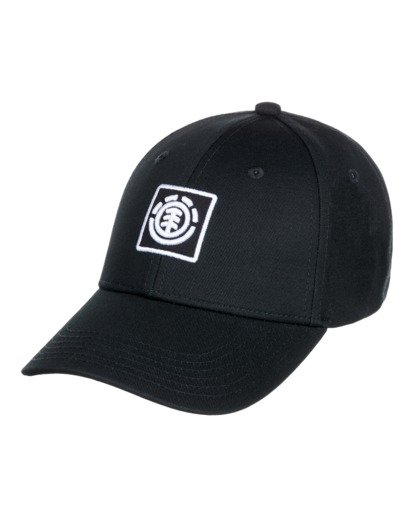 0 Tree logo - Cappellino snapback da Bambini 8-16 Black C2CTB1ELP2 Element