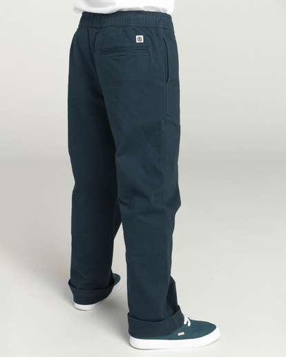 4 Chillin' Twill - Trousers for Boys Gray C2PTA4ELP2 Element