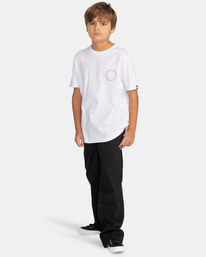 5 Delmar - T-shirt manches courtes pour Garçon 8-16 ans Blanc C2SSE5ELP2 Element