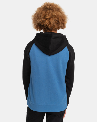 5 Olympic - Zip-Up Hoodie for Boys 8-16 Black C2ZHB1ELP2 Element