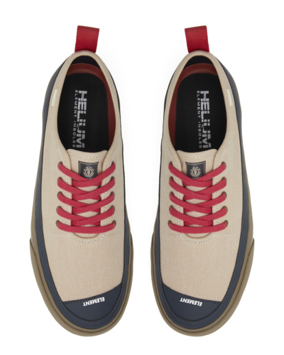3 Strak Low - Baskets pour Homme Rouge C6STL101 Element