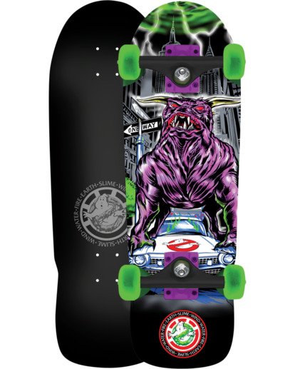 2 Ghostbusters Zuul Cruiser 9.5" Complete Skateboard Multicolor COLG3GBC Element