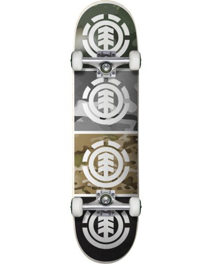 3 Camo Quadrant Skateboard Complete Multicolor COLG3QAD Element