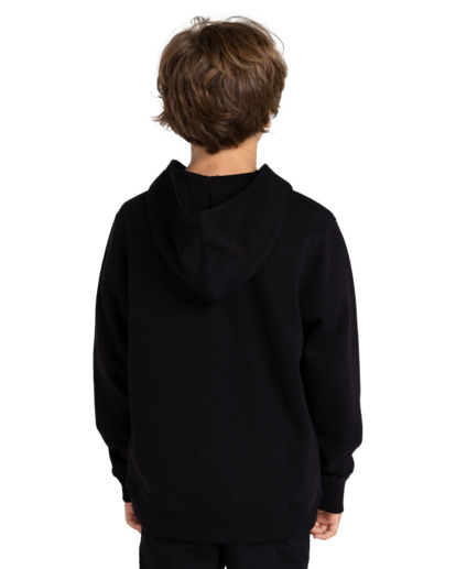 Boys plain black discount hoody