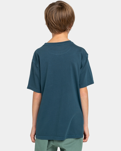 6 Basic Pocket - T-shirt pour Garçon 8-16 ans Bleu ELBKT00104 Element